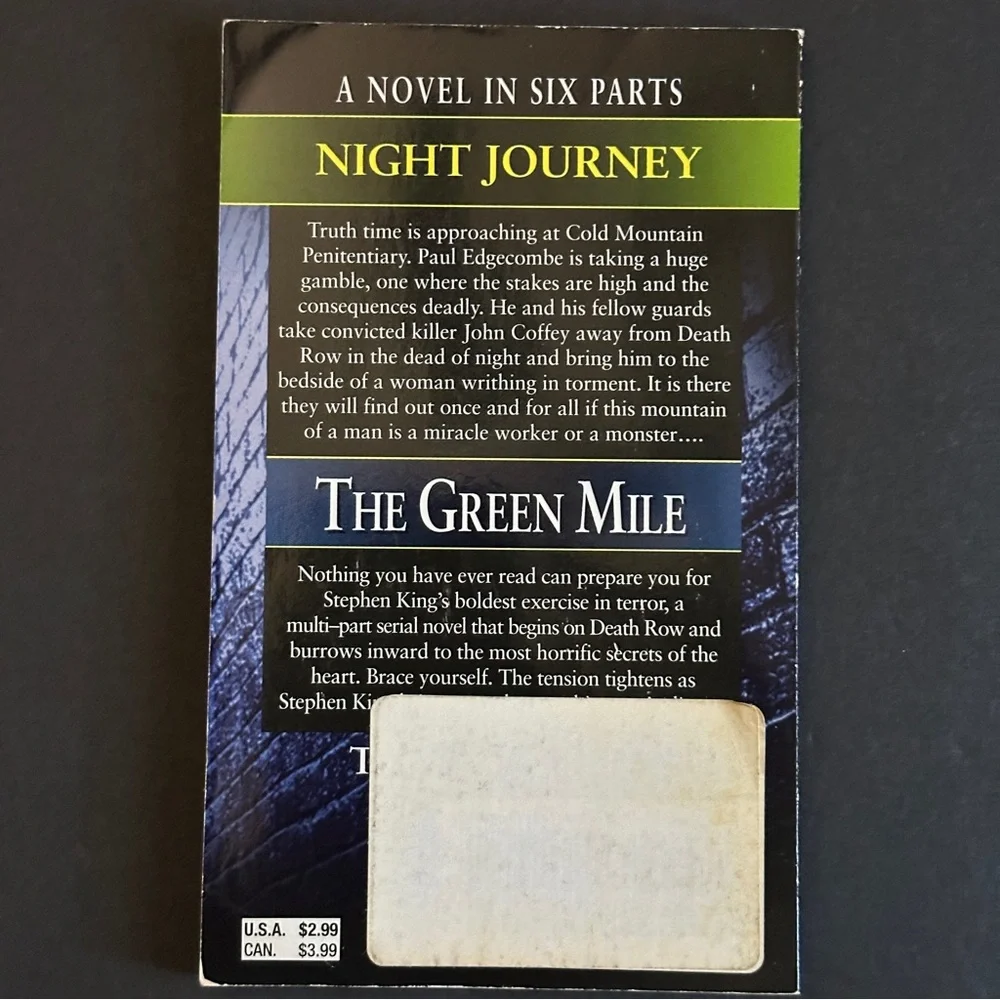 The Green Mile Book Set by Stephen King | Fiction | Paperback Set - Picture 6 of 10
